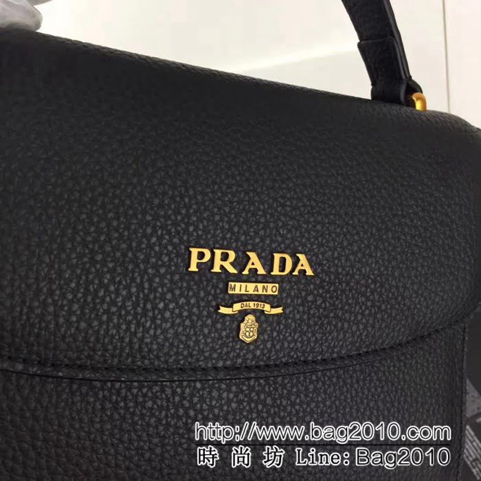 普拉達PRADA原單 秋夏最新款2968 原版荔枝紋 手提肩背包 PHY1629